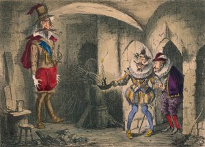 Ontdekking van Guido Fawkes door Suffolk en Mounteagle