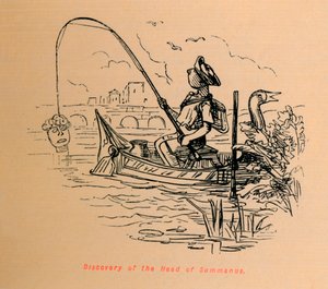 Ontdekking van het hoofd van Summanus, 1852