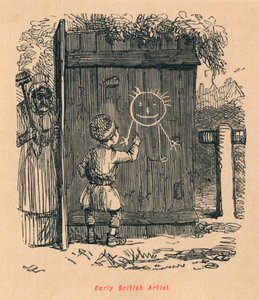 Vroege Britse Kunstenaar door John Leech