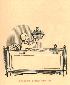 Edwards mooie nieuwe speelgoed, 1897 door John Leech