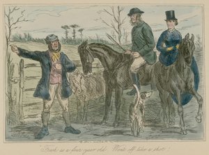 Fris als een vierjarige. Ging er als een schot vandoor door John Leech
