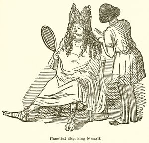 Hannibal vermomt zich