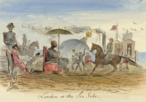 Londen aan de kust, gepubliceerd 1844
