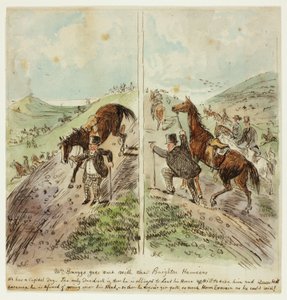 Mr. Briggs Gaat Uit met de Brighton Harriers door John Leech