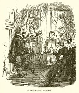 Een van de Thee Feestjes van de Beschermer