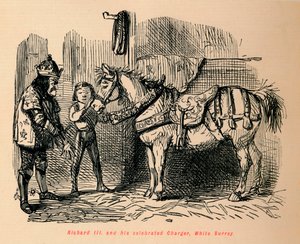 Richard III. en zijn beroemde Charger, White Surrey