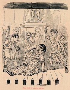 Het einde van Julius Caesar, 1852