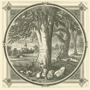 Liefde neemt onmerkbaar bezit van de geest (gravure)