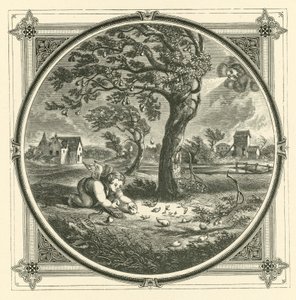 De rijpe peer valt klaar in de hand door John Leighton
