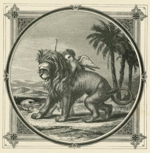 Wanneer de ogen gewonnen zijn, begint de liefde (gravure) door John Leighton