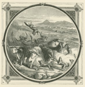 Wanneer de wolf komt, stoppen de ossen met vechten om zich te verenigen in zelfverdediging door John Leighton