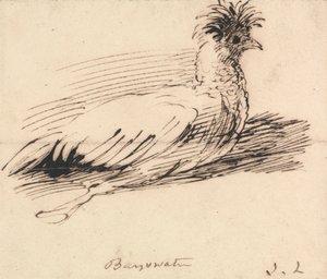 Een hen door John Linnell