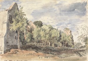 Netley Abbey door John Linnell