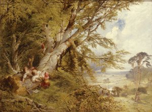 Het Vogelnest door John Linnell