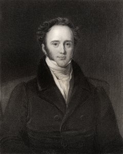 Henry John Temple, 3e burggraaf Palmerston, gegraveerd door H.R. Cook (fl.1813-47), uit 