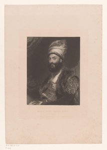 Portret van Mirza Abolhassan Khan Ilchi