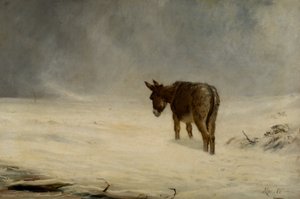 Een Ezel in de Sneeuw