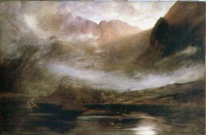 Loch Coriusk, Isle of Skye door John MacWhirter