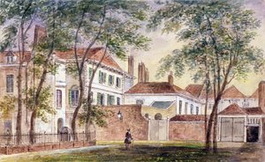 Uitzicht op het Huis en Museum van de Laatste Hertogin van Portland (1715-1785) 1796