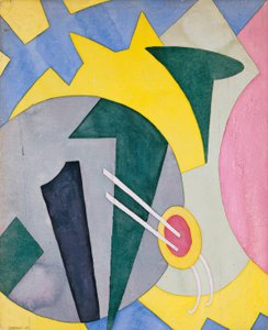 Abstractie door John Marin