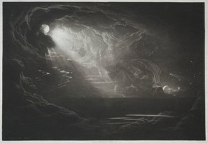 Paradise Lost: De Schepping van Licht door John Martin