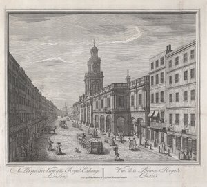 Royal Exchange, Londen door John Maurer