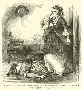Illustratie voor A Tale of Two Cities door Charles Dickens