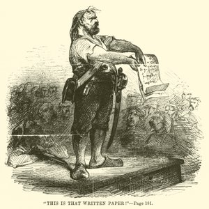 Illustratie voor A Tale of Two Cities door Charles Dickens door John McLenan