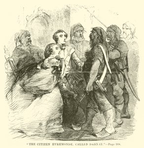 Illustratie voor A Tale of Two Cities door Charles Dickens door John McLenan