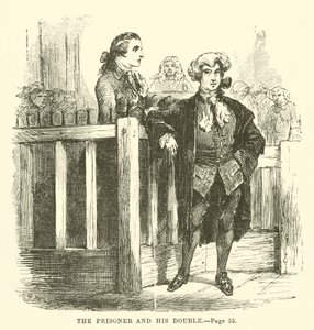 Illustratie voor Een verhaal over twee steden door Charles Dickens