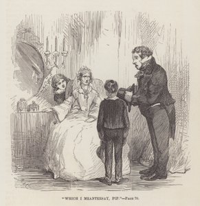 Illustratie voor Great Expectations door John McLenan