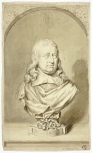 Buste van Milton door John Michael Rysbrack