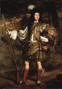 Een Hooglandse hoofdman: Portret van Lord Mungo Murray door John Michael Wright