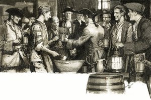 Dus daarom... Zeelieden drinken 