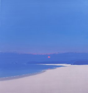 Zonsopgang boven de baai, 1999 door John Miller