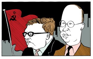 Dmitri Sjostakovitsj met Sergej Prokofjev met Sovjetvlag