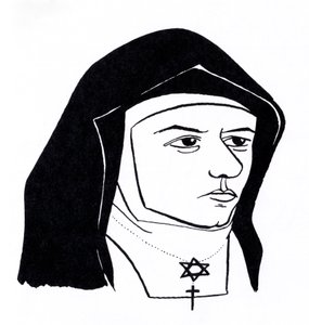 Edith Stein, alias Sint Teresa Benedicta van het Kruis was een filosofe, feministe, karmelietessen en martelares. door John Minnion