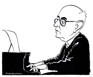 Theodor Ludwig Wiesengrund Adorno door John Minnion
