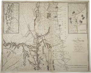 Een Kaart van de Provincie New York met een deel van Pennsylvania en New England, uit een daadwerkelijke survey door Kapitein Montrésor, Ingenieur, 1775, 10 juni 1775