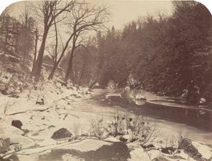 Aan de Brandywine, ca. 1866 door John Moran