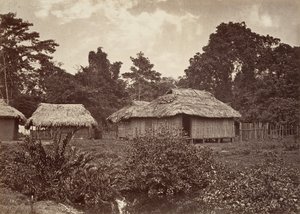 Tropisch landschap, Turbo Village, 1871