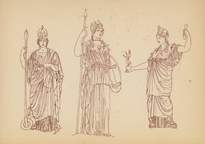 Oud-Griekse vrouwelijke kleding door John Moyr Smith