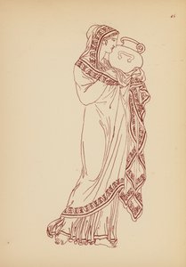 Oud-Griekse vrouwelijke kleding door John Moyr Smith
