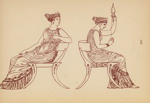 Oud-Griekse vrouwelijke kleding