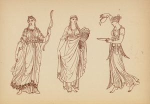 Oud-Grieks vrouwelijk kostuum