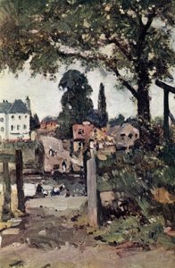 Twickenham Ferry door John Muirhead