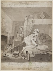 Een patentblusser, een veilige en gemakkelijke manier om een kaars uit te blussen, 1801 door John Nixon