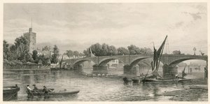 Putney Bridge, Londen door John O