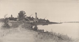 Naamloos kustlandschap, 1891 door John O. Anderson