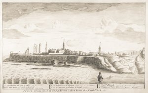 St Andrews Delineated - Een uitzicht op de stad St Andrews vanuit het noordwesten